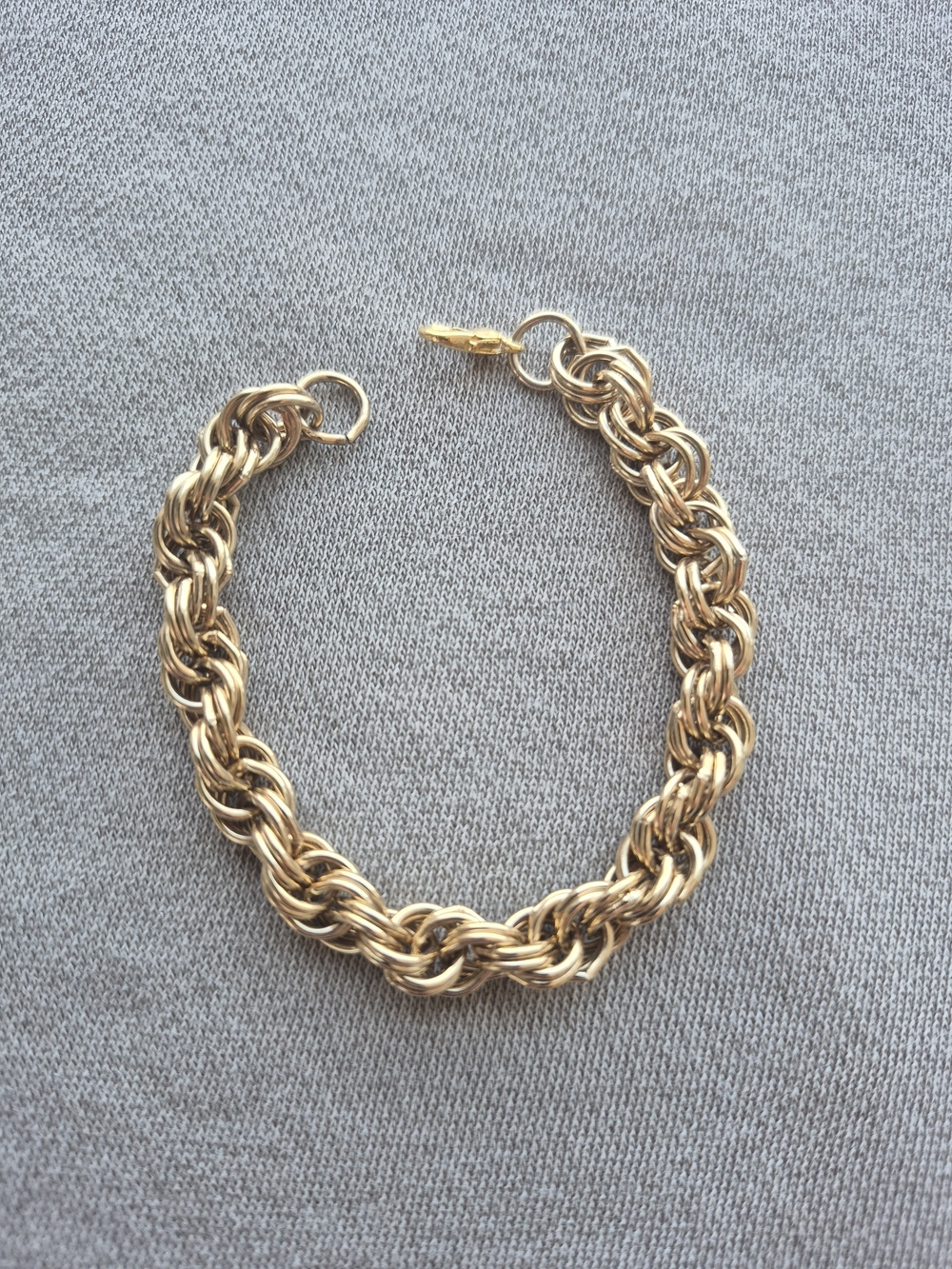 Gold-Tone Twist Rope Bracelet - Women Jewelry